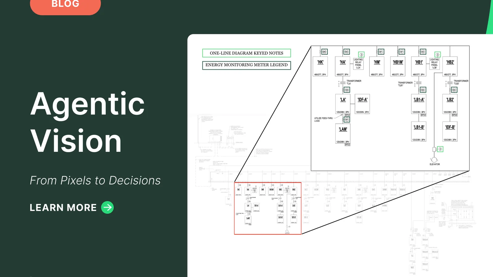 From Pixels to Decisions: Building Agentic Vision for Construction Diagrams