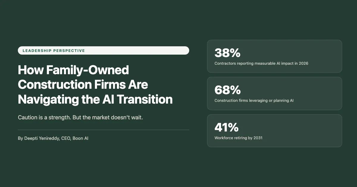 How Family-Owned Construction Firms Are Navigating the AI Transition
