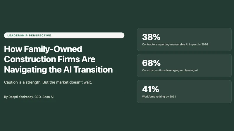 How Family-Owned Construction Firms Are Navigating the AI Transition