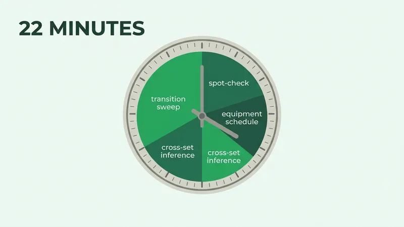 The 22-minute review pass: what an estimator actually does after the AI runs (Series 2 of 12)