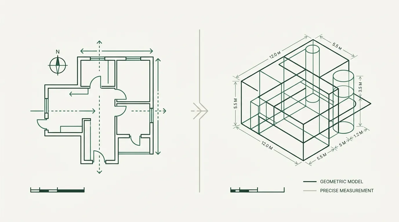 Why Estimating Is a Geometry Problem, Not a Language Problem